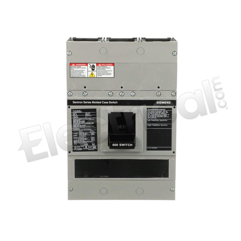 Siemens Molded Case LXD63S600A