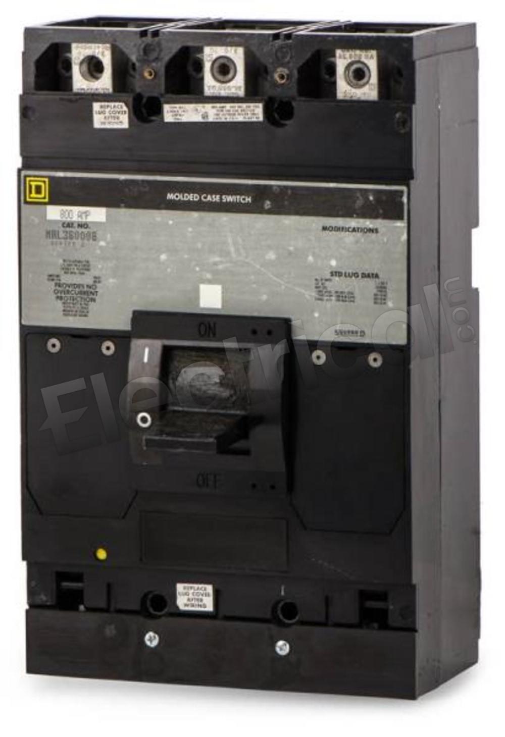 Square D Molded Case MAL360008