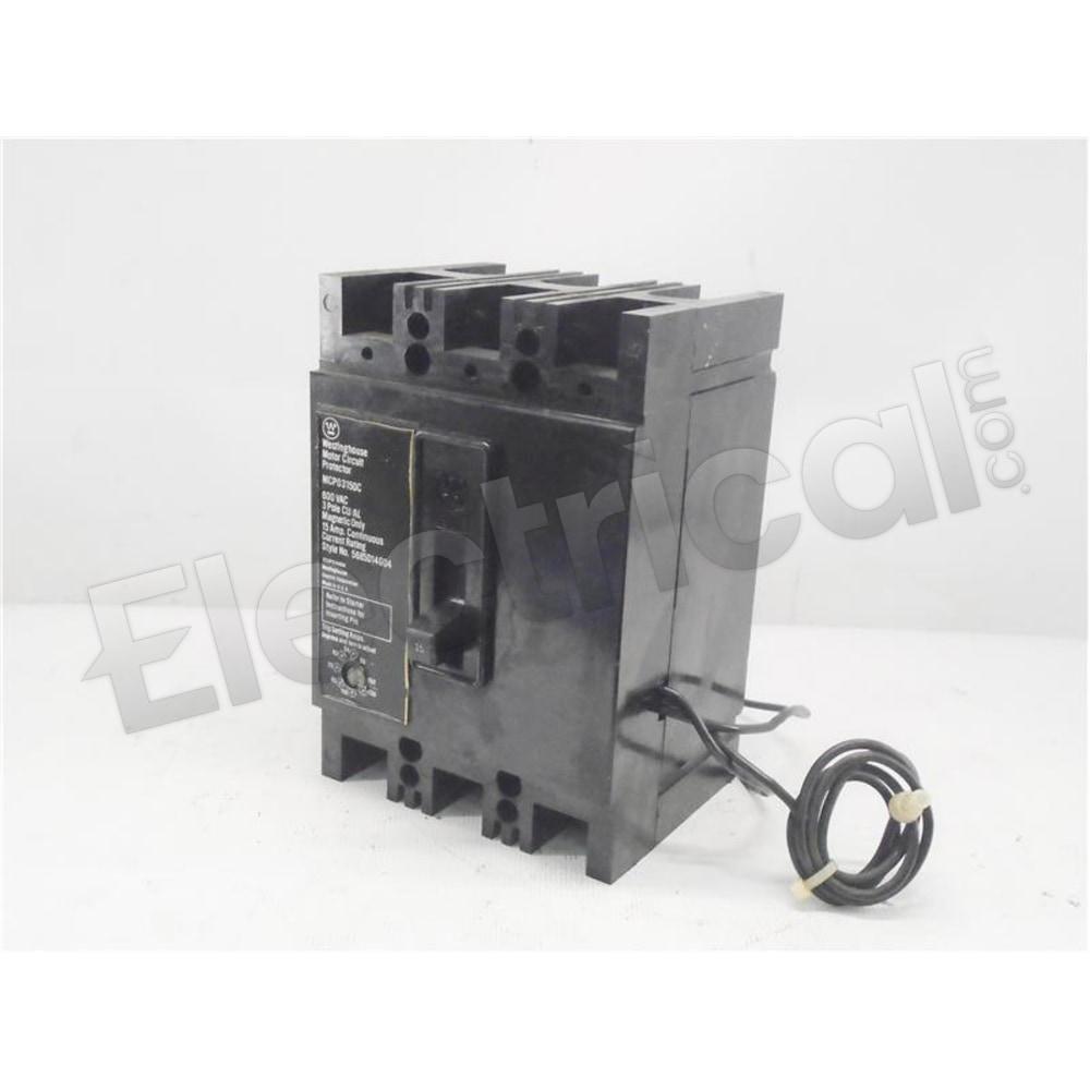 Westinghouse Molded Case MCP03150CA3