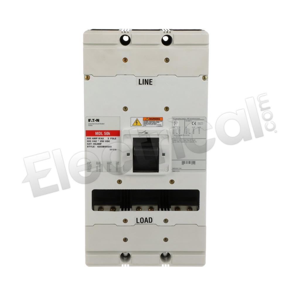Eaton Molded Case MDL3800F