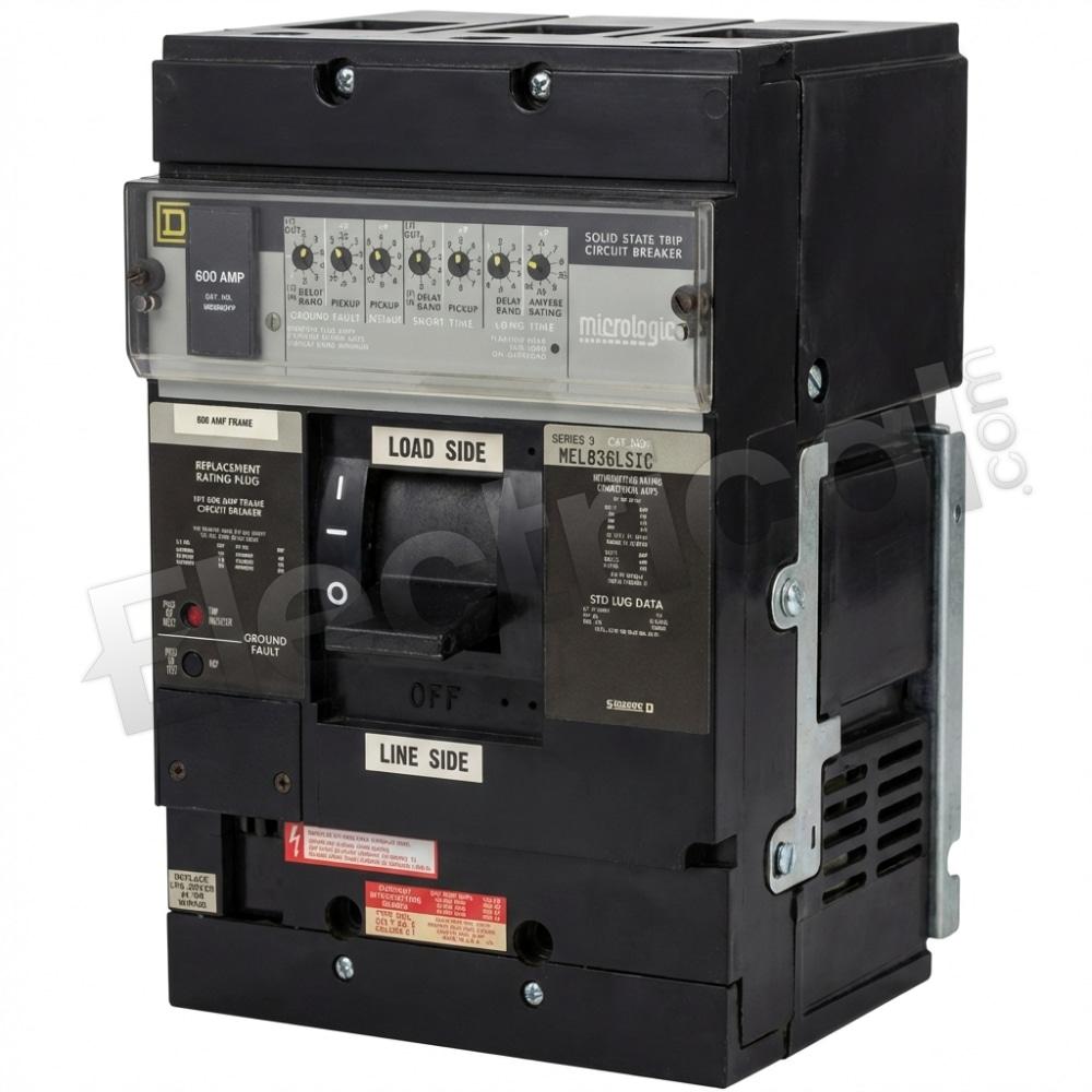 Square D Molded Case MEL836LIG