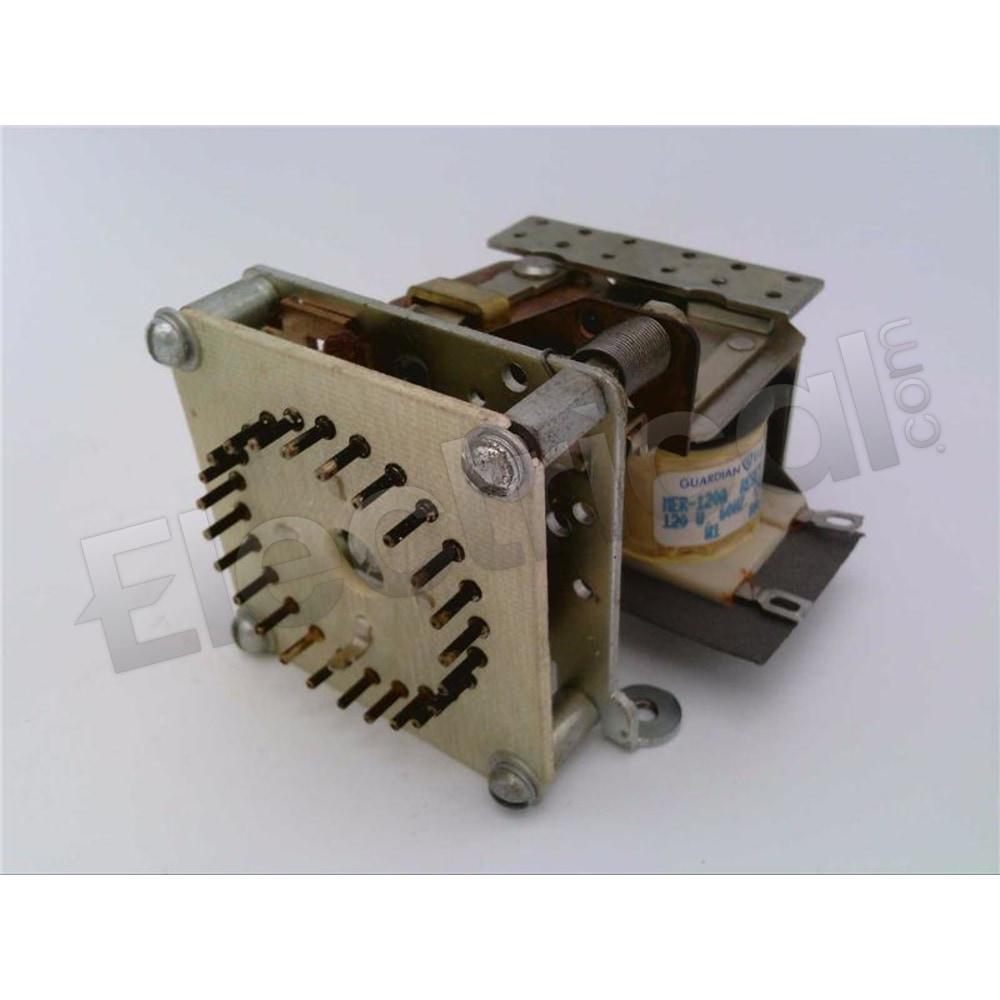 Guardian Electric Co Contactor And Motor Starter Auxiliary MER-120AC