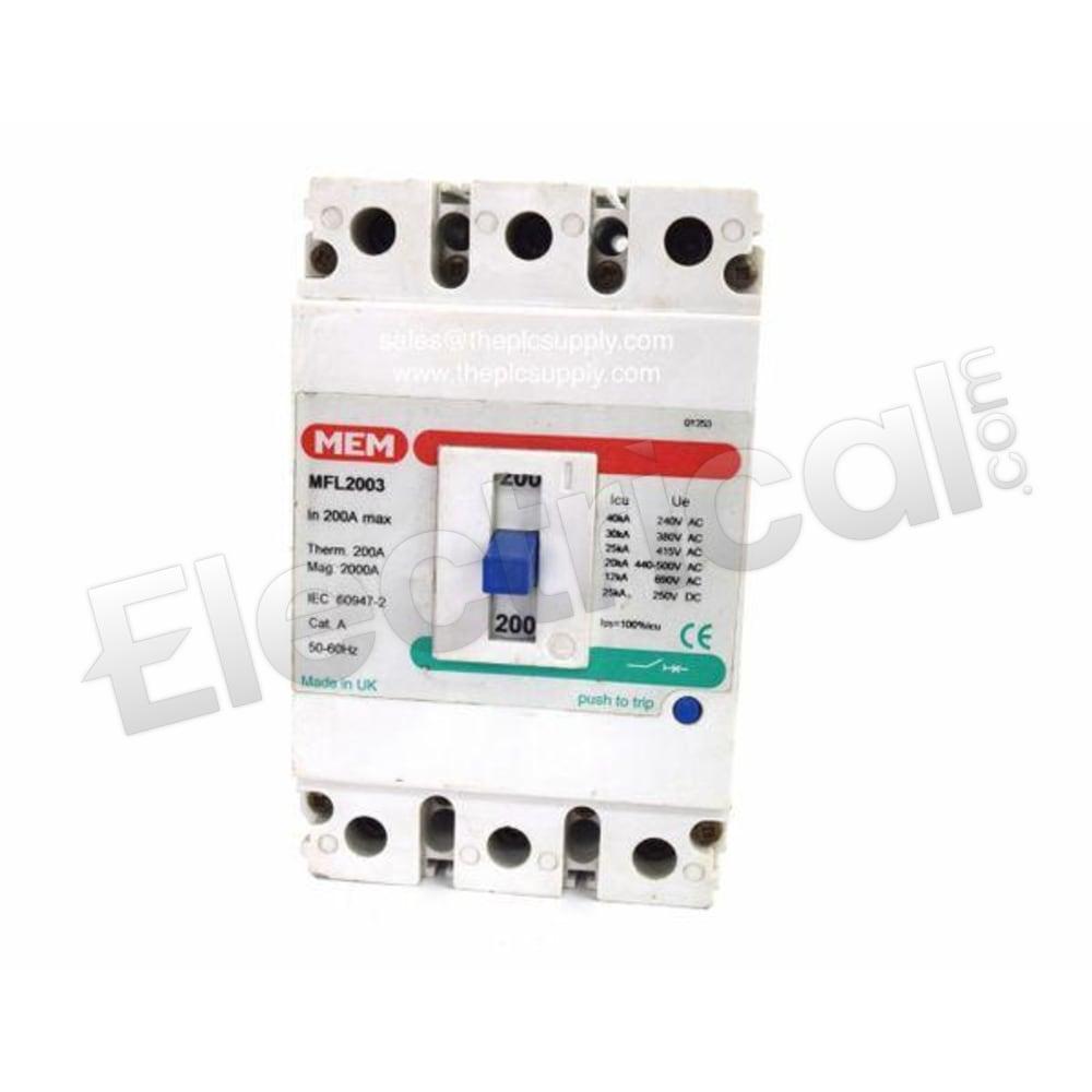 Eaton Molded Case MFL2003
