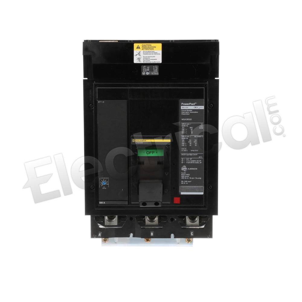Square D Molded Case MGA36500AC