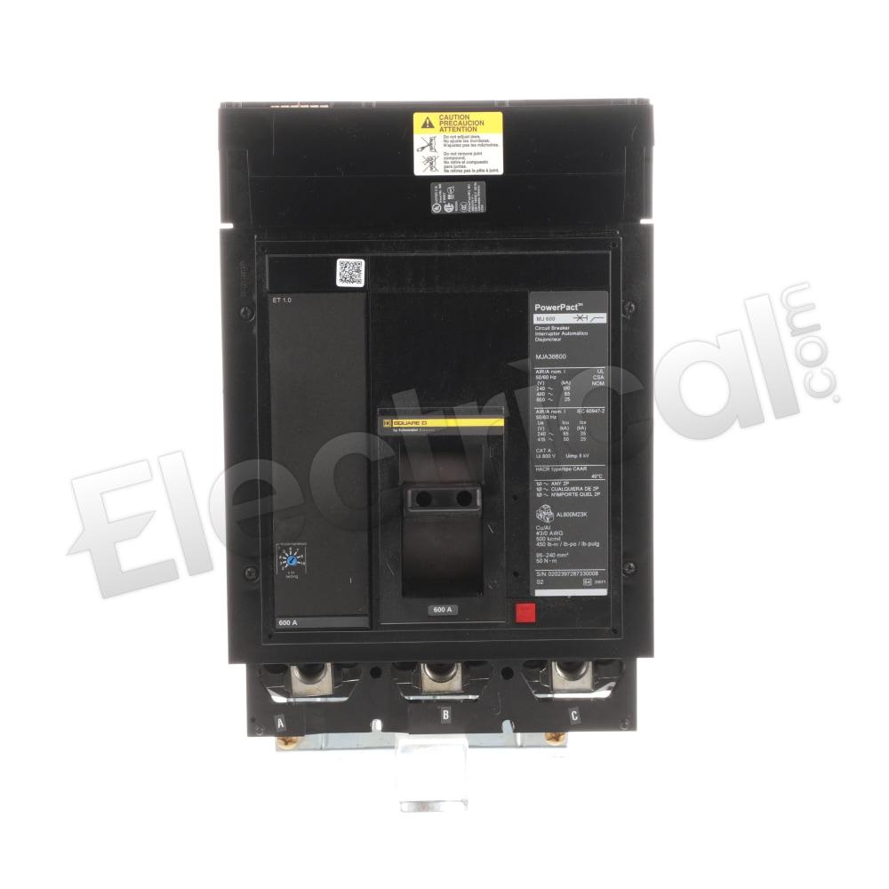 Square D Molded Case MJA36600ACSA