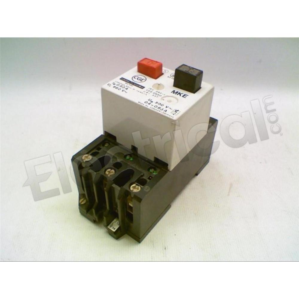 General Electric Part And Accessory MKE0.4/0.63A