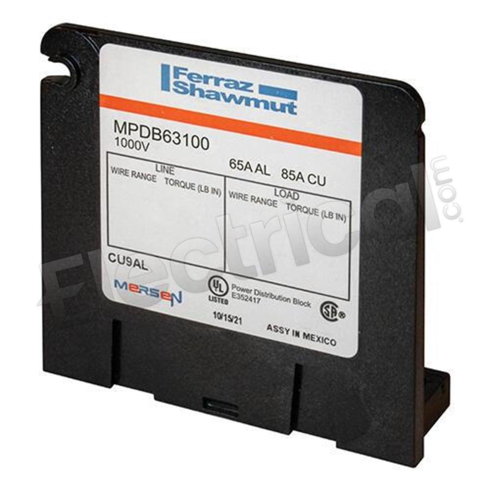 Mersen Fuse Block MPDB63100