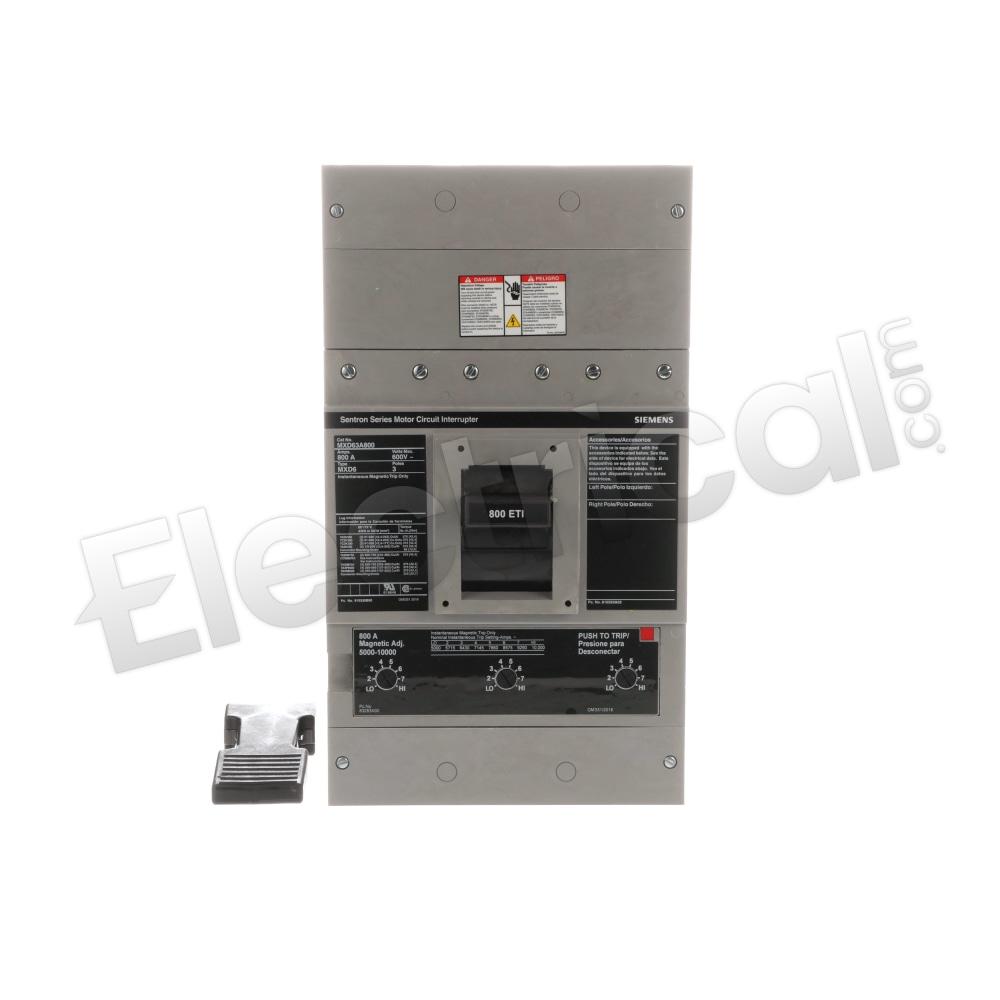 Siemens Molded Case MXD63A800