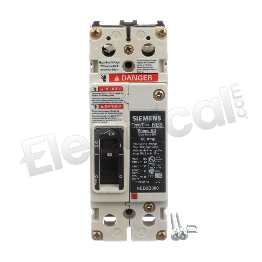 Siemens Molded Case NEB2B080B