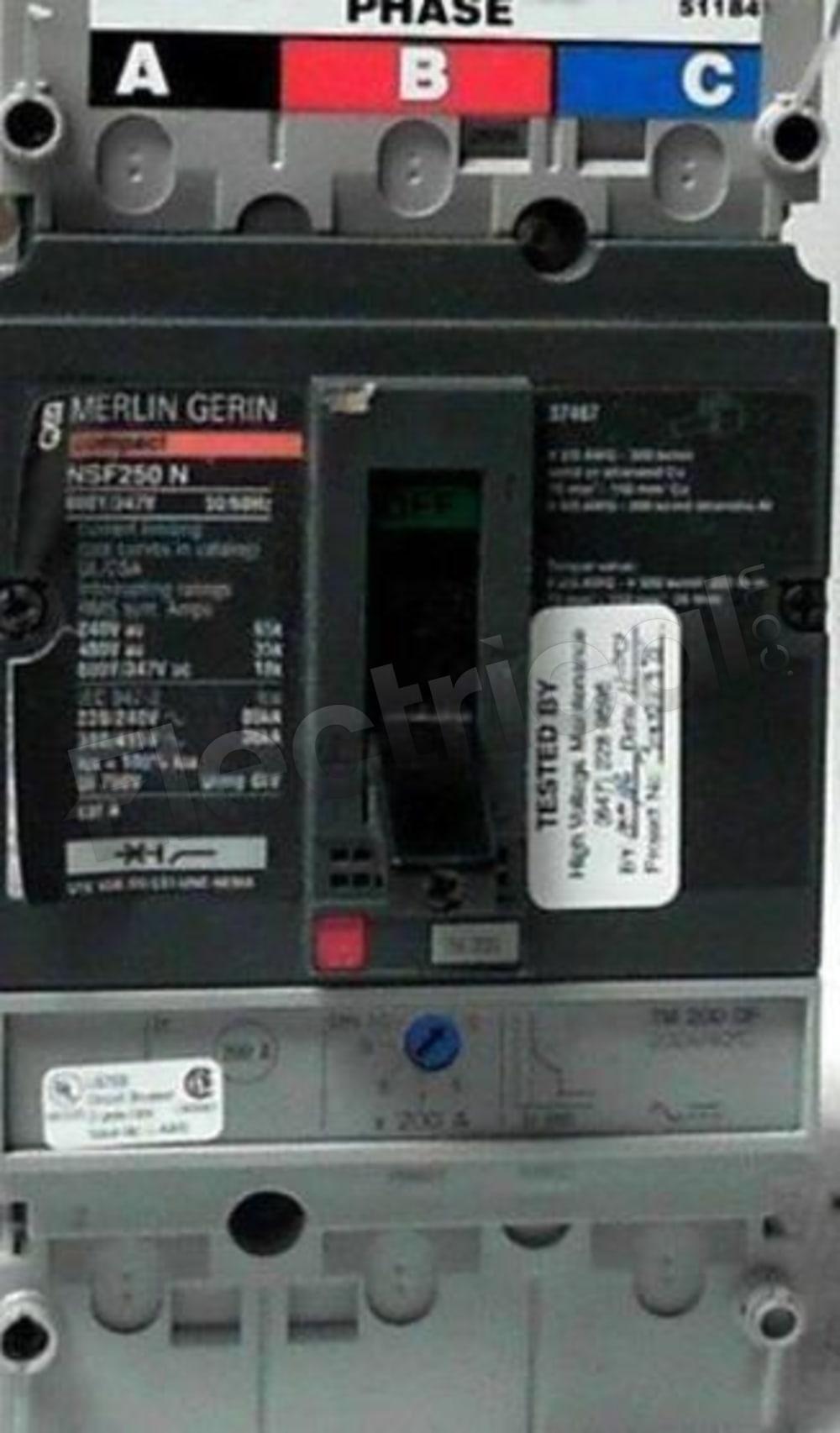 Schneider Electric Molded Case NFNF-36225-AAHJ00
