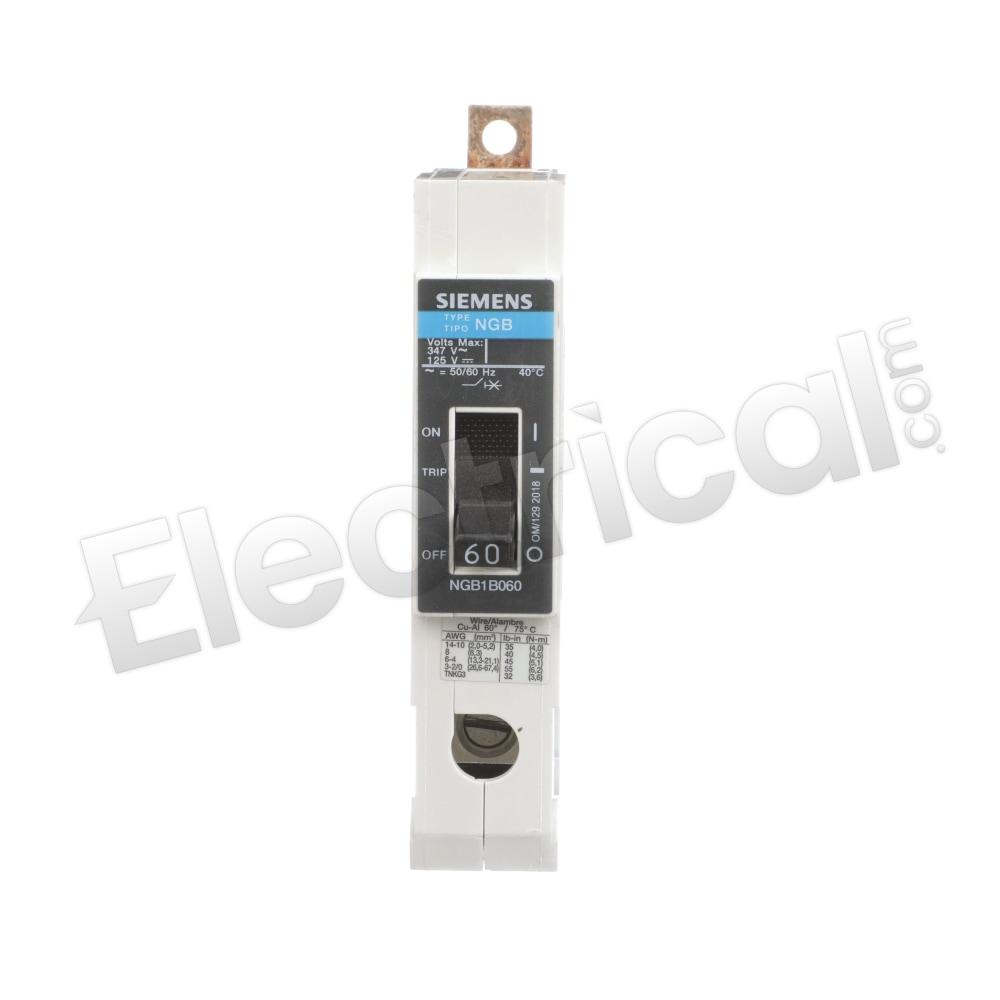 Siemens Molded Case NGB1B060B