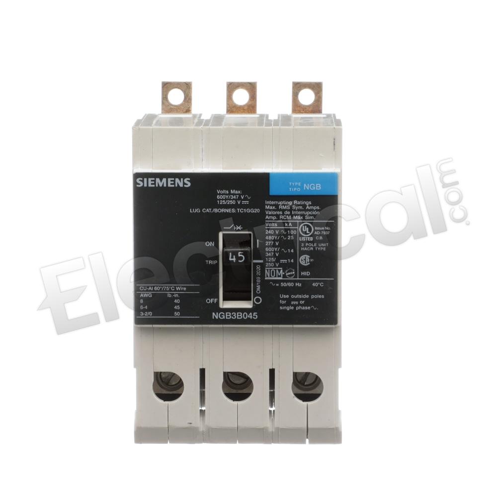 Siemens Molded Case NGB3B045B