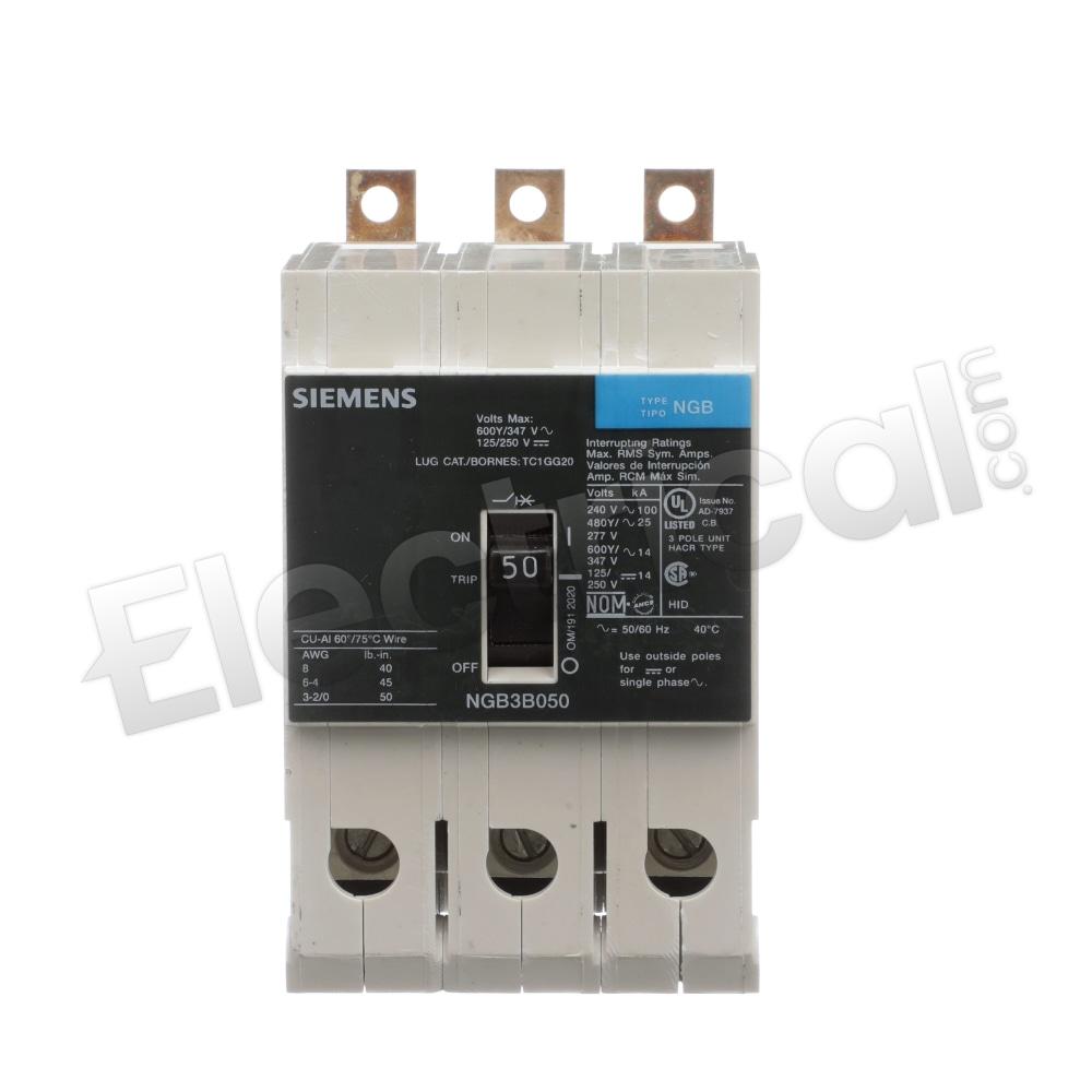 Siemens Molded Case NGB3B050B