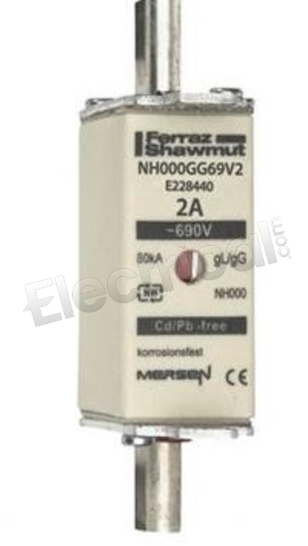 Mersen Low Voltage NH000GG69V2