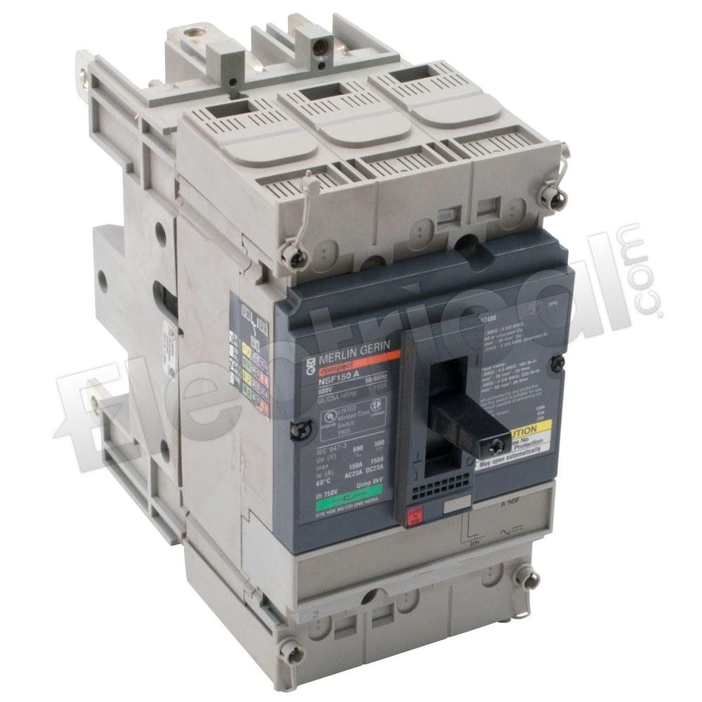 Square D Molded Case NSF150A
