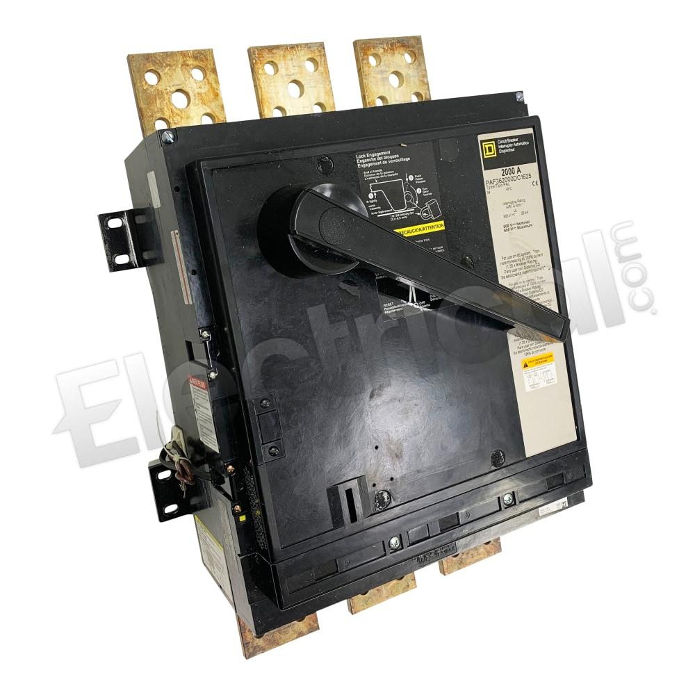 Square D Molded Case PAF362000DC1192
