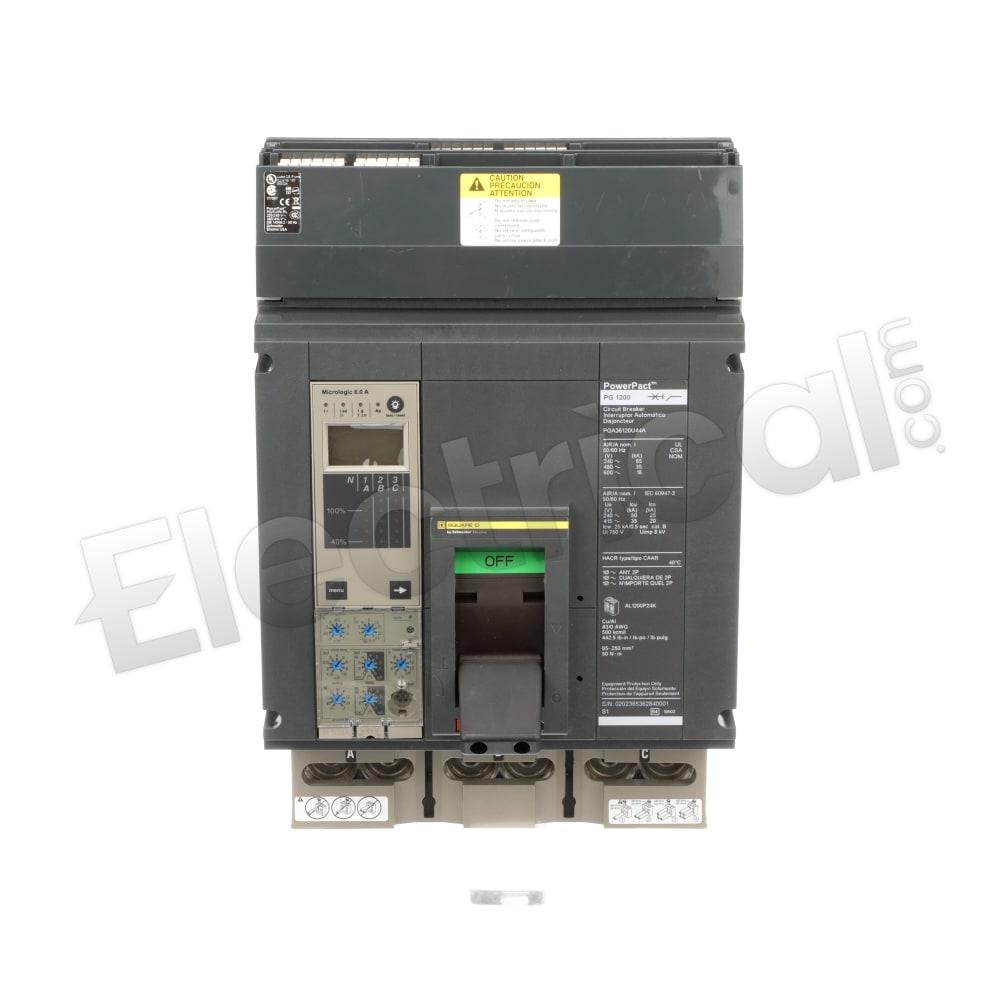 Square D Molded Case PGA36120U44ABD