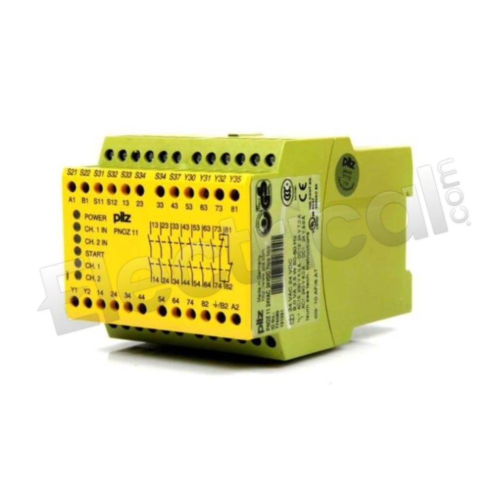 PNOZ-11-110VAC-24VDC-7N/O-1N/C