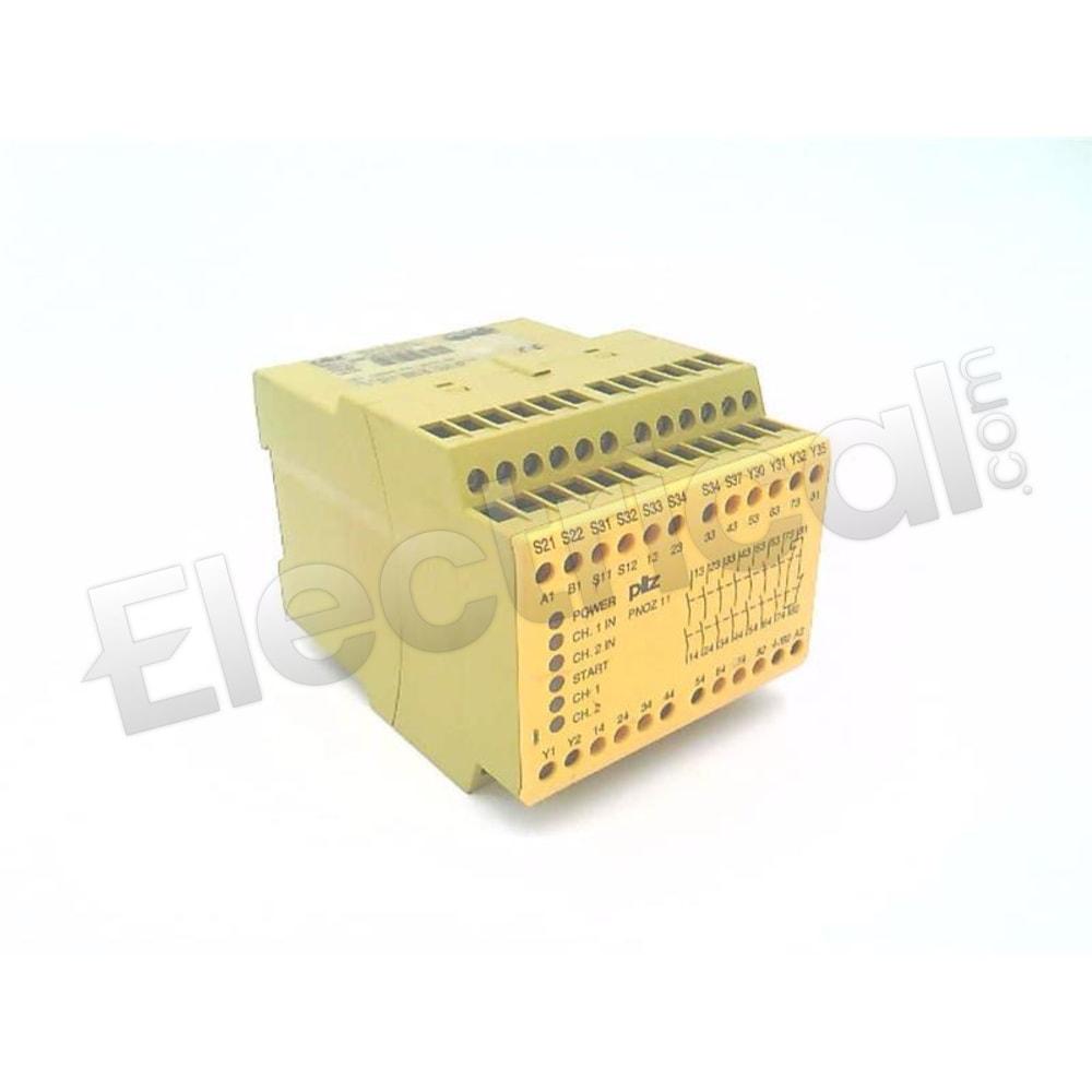 PNOZ-11-120VAC-24VDC-7N/O-1N/C