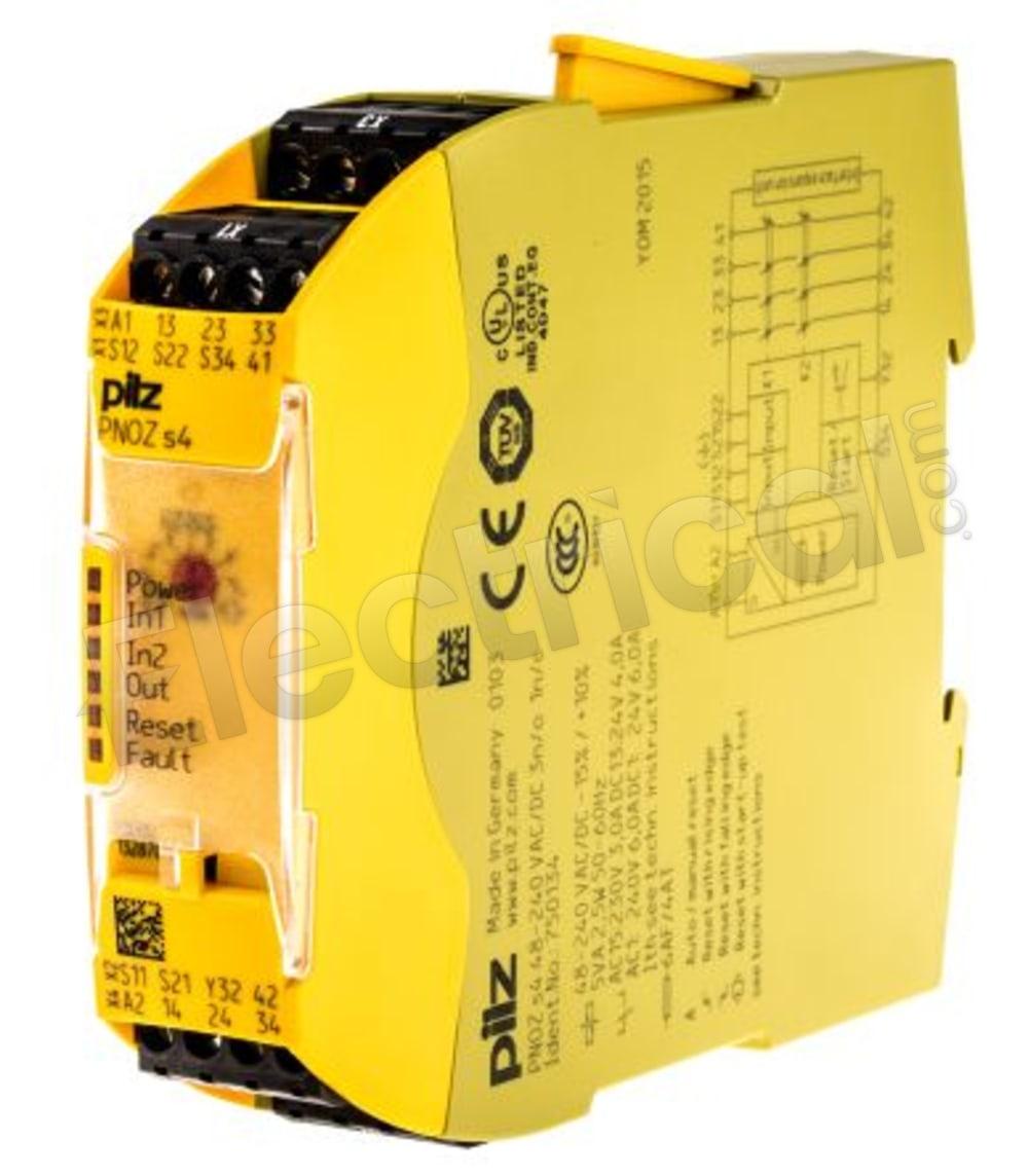 PNOZ-S4-48-240VAC/DC-3N/O-1N/C