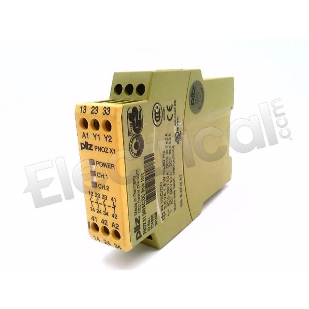 PNOZ-X1-24VAC/DC-3N/O-1N/C