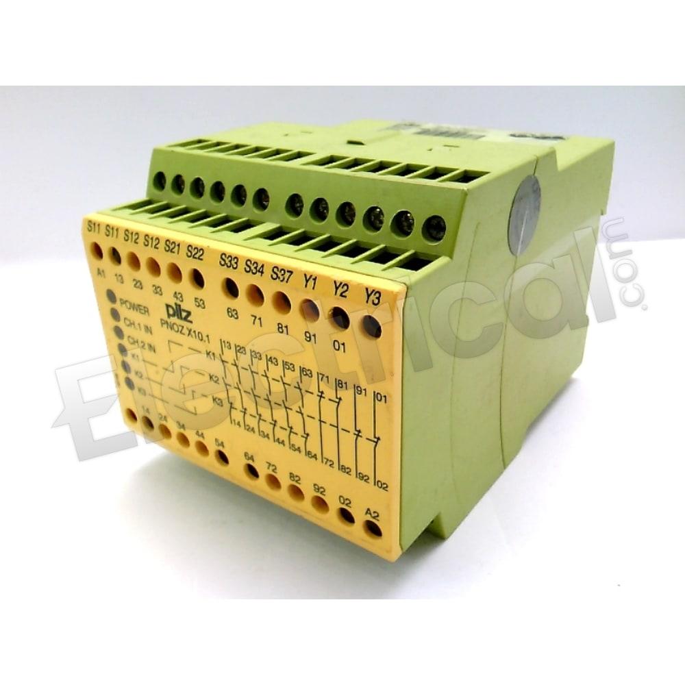PNOZ-X10.1 24VDC 6N/O 4N/C 6LED