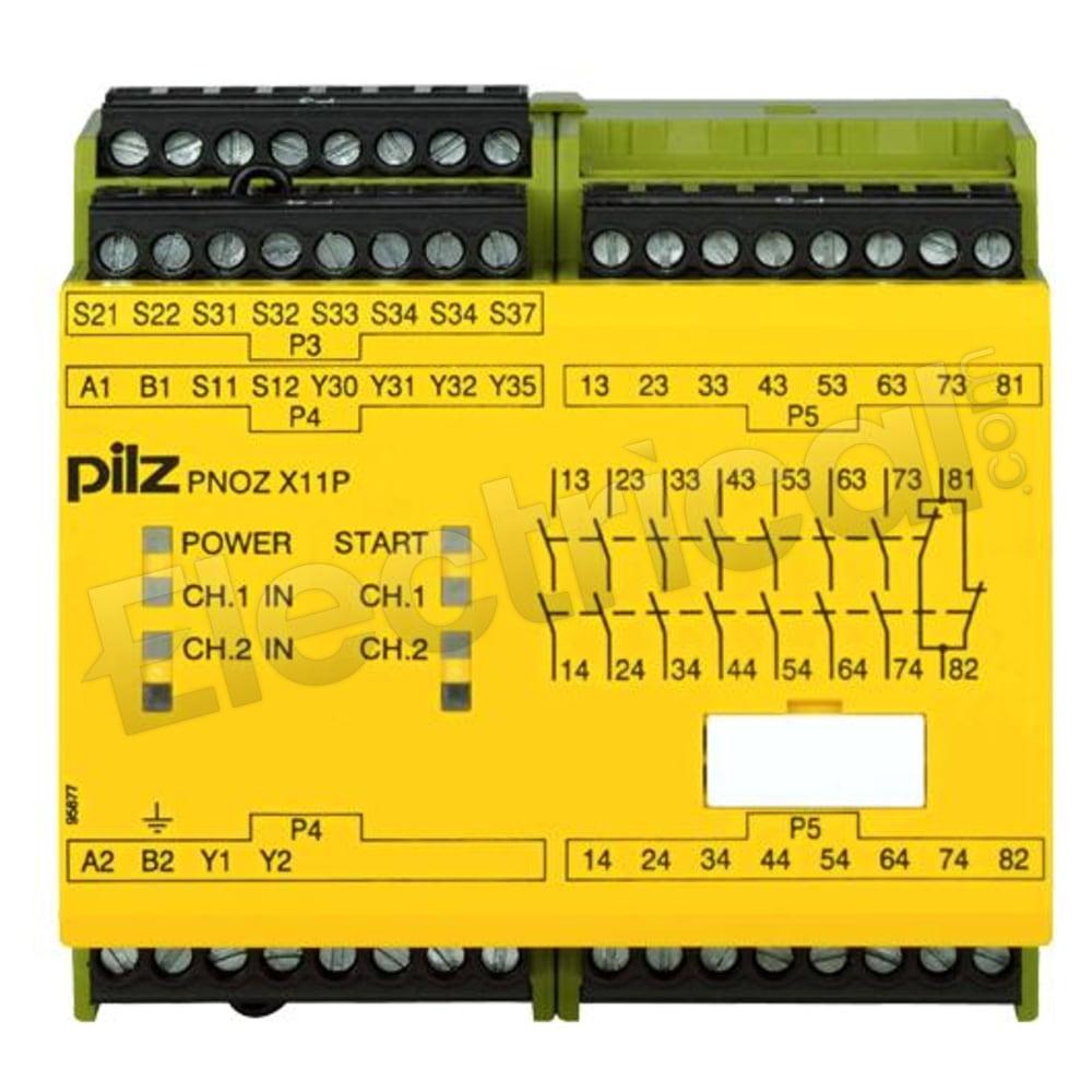 PNOZ-X11P-24VAC-24VDC-7N/O-1N/C-2SO