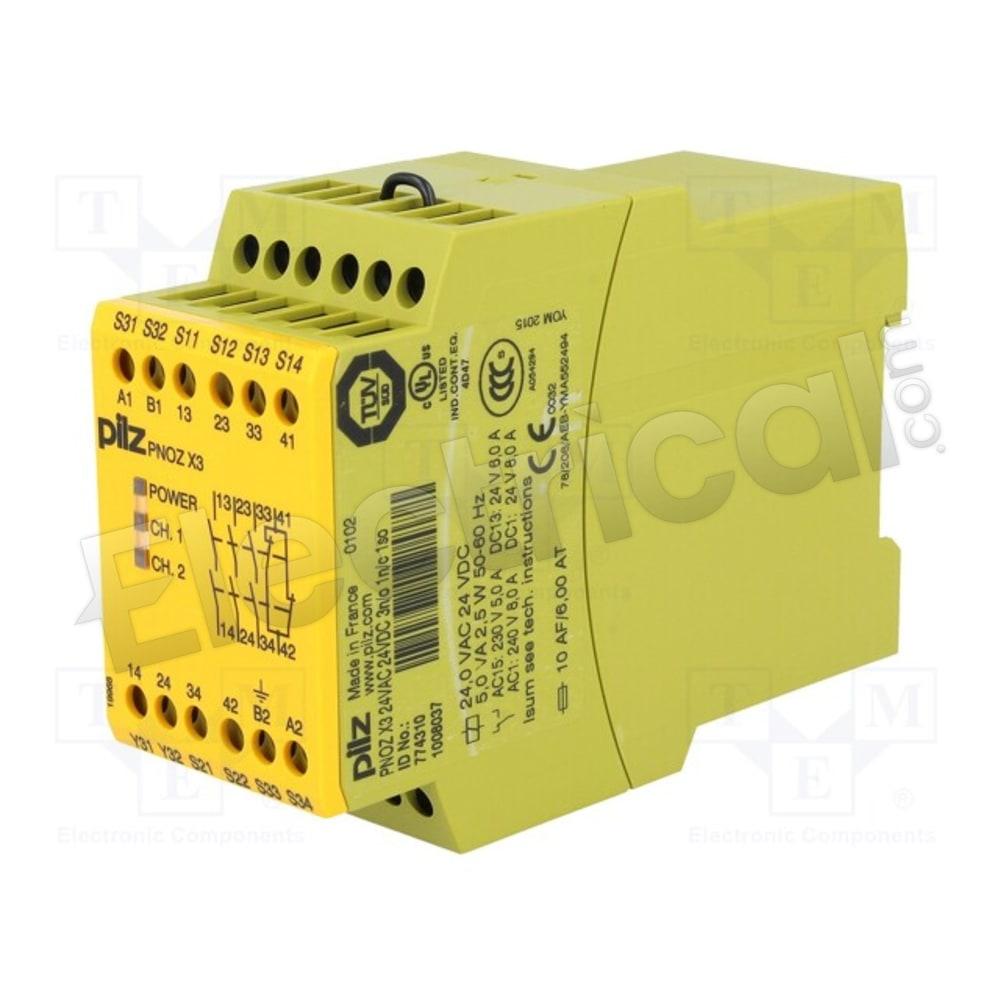 PNOZ-X3-24VAC/24VDC-3S-10