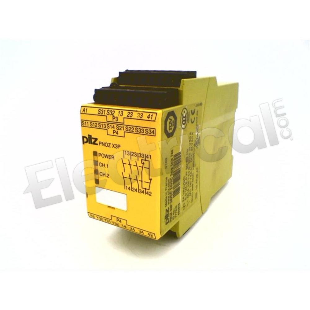 PNOZ-X3P-24-240VACDC-3N/O-1N/C-1SO