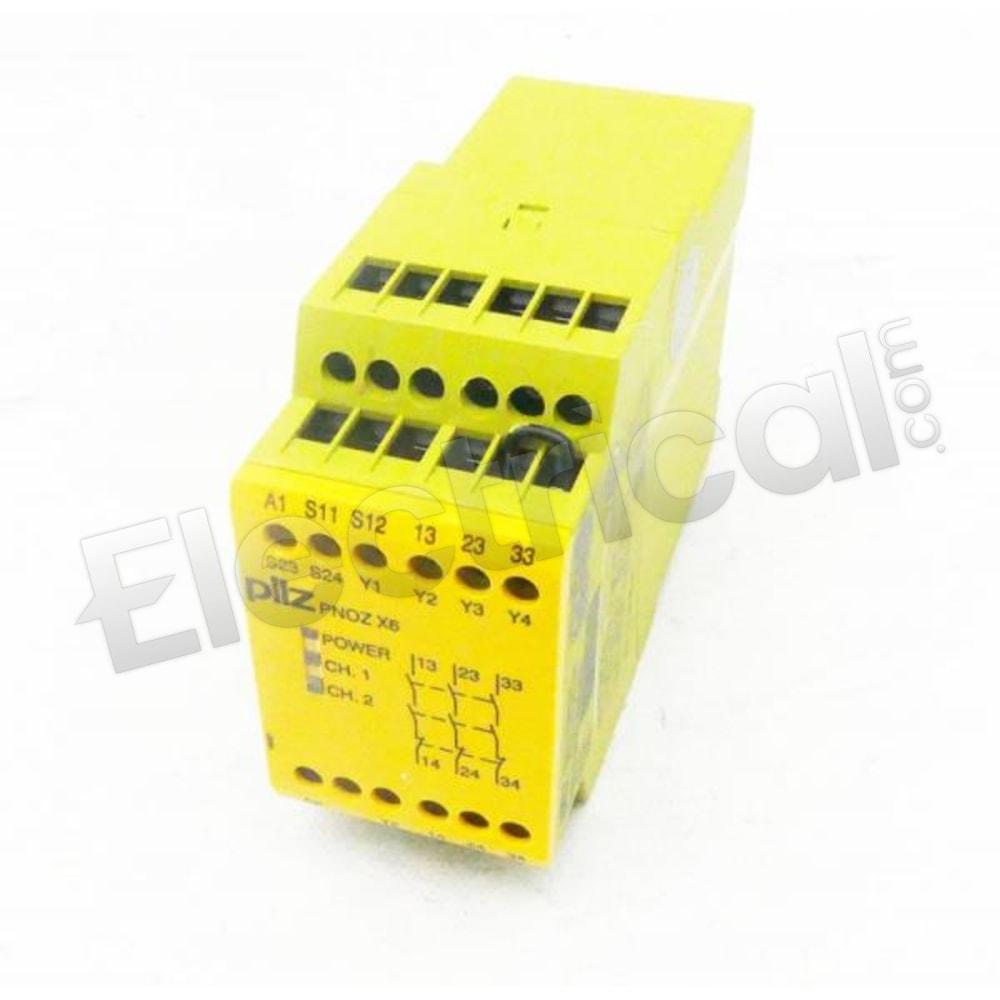 PNOZ-X6-24VAC-24VDC/3N/O