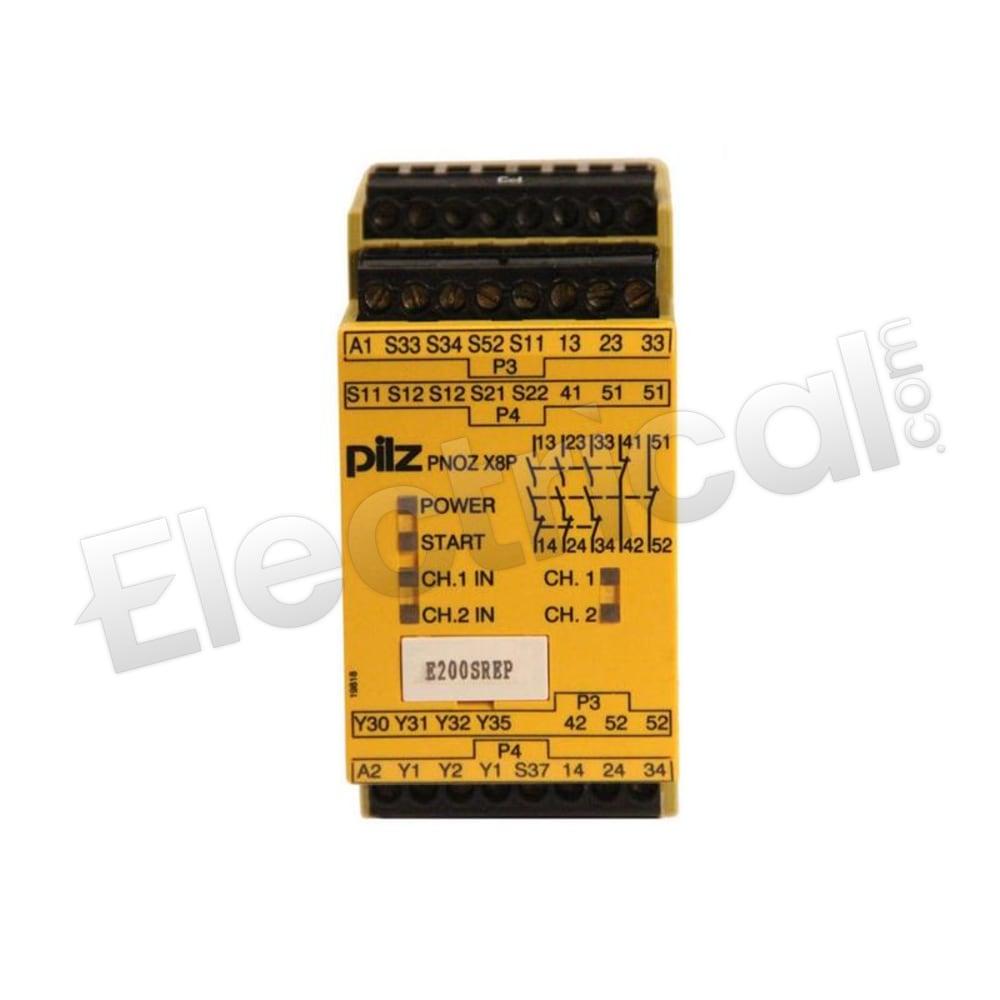 PNOZ-X8P-24VDC-3N/O-2N/C-2SO