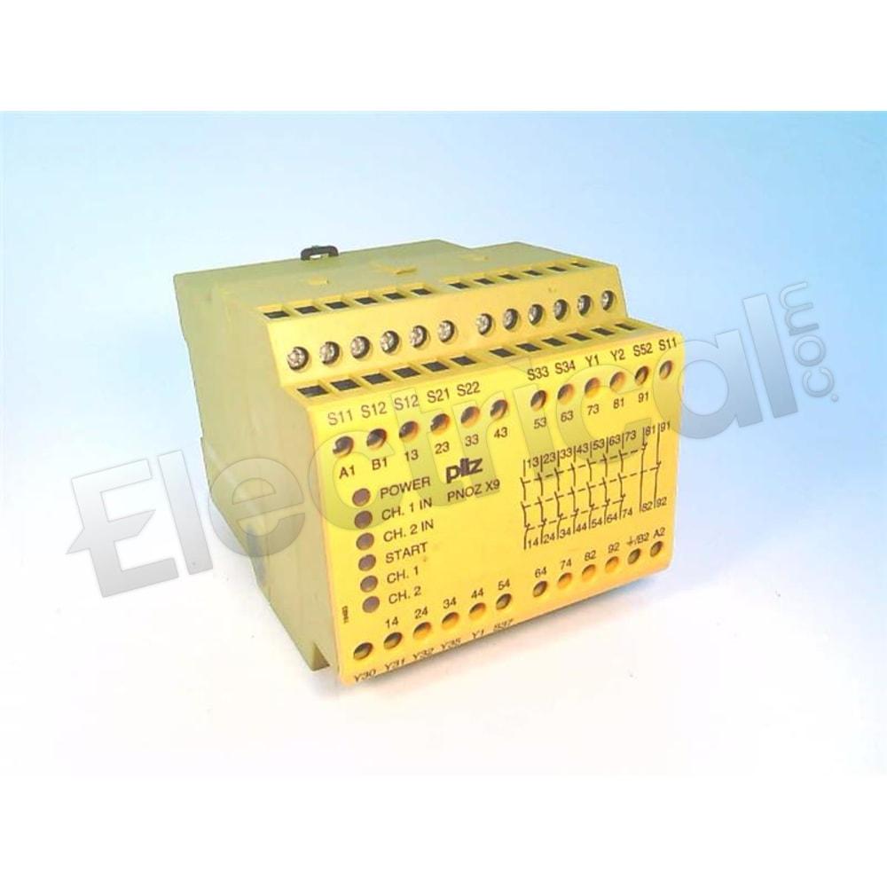 PNOZ-X9-100-120VAC-24VDC-7N/O-2N/C-2SO