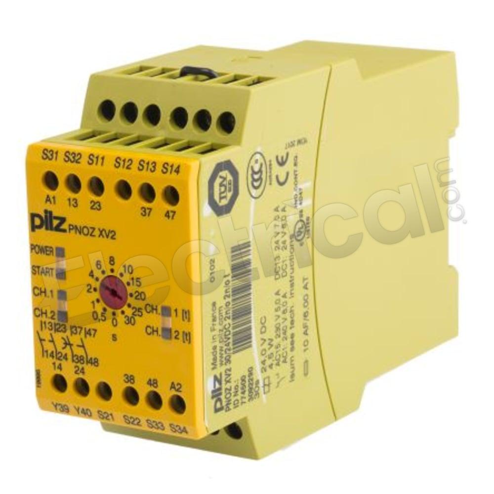 PNOZ-XV2-10/24VDC-2N/O-2N/O-FIX