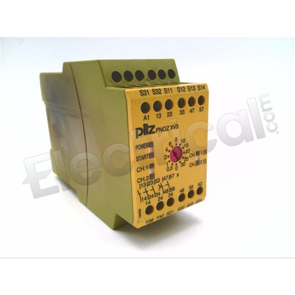 PNOZ-XV3-30/24VDC-3N/O-2N/O-T