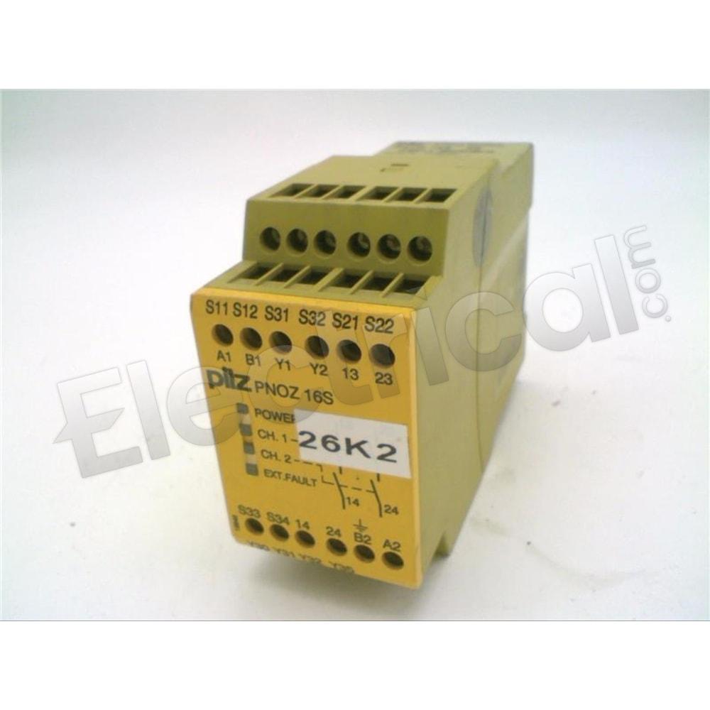 PNOZ16S-240VAC-24VDC-2N/O-2SO