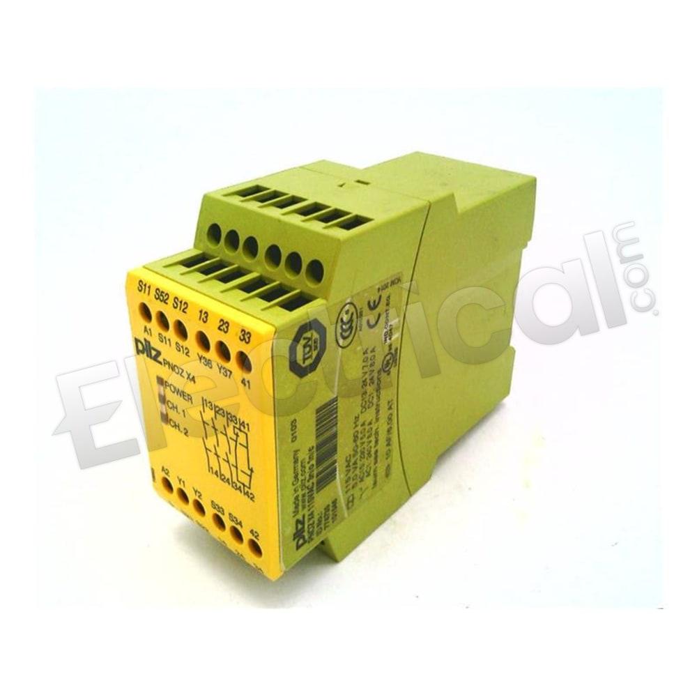 Pilz Fuse Part And Accessory PNOZX4115VAC3N/O1N/C