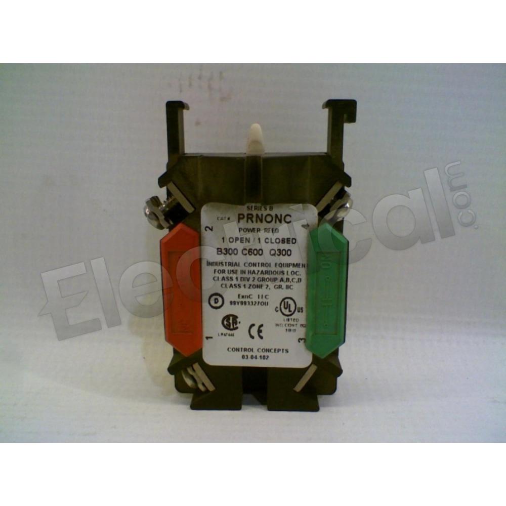 Control Concepts Contactor And Motor Starter Auxiliary PRNONC