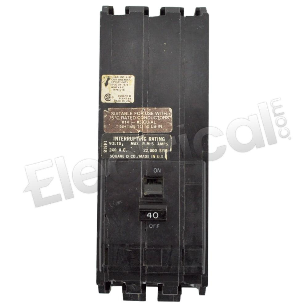 Square D Molded Case Q131001021