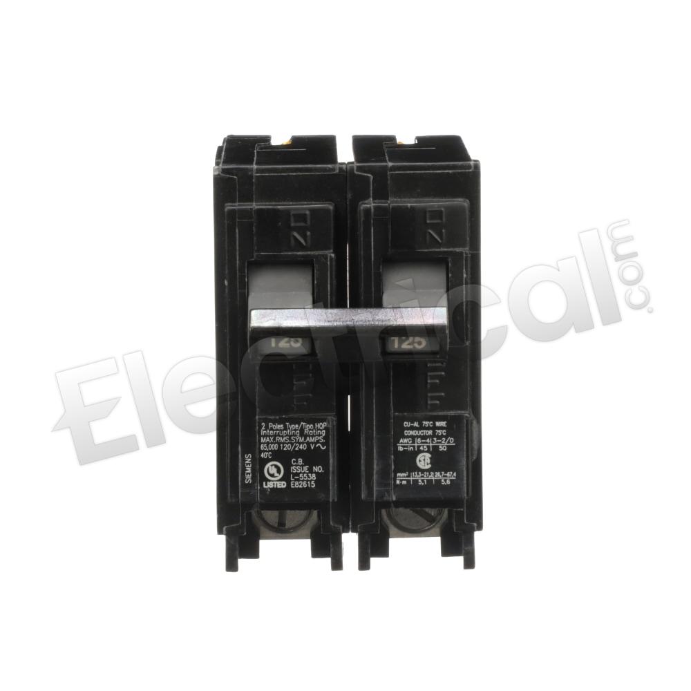 Siemens Molded Case Q2125HH00S07