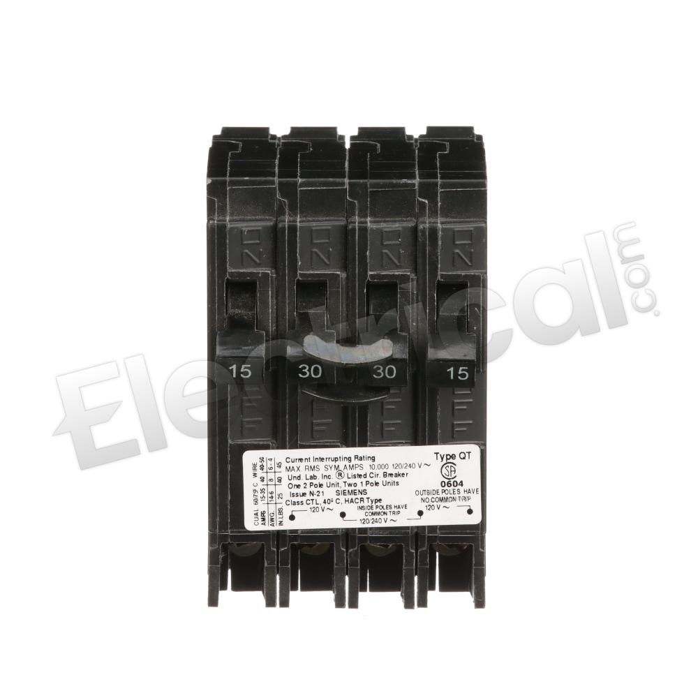 Siemens Molded Case Q21530CTNC