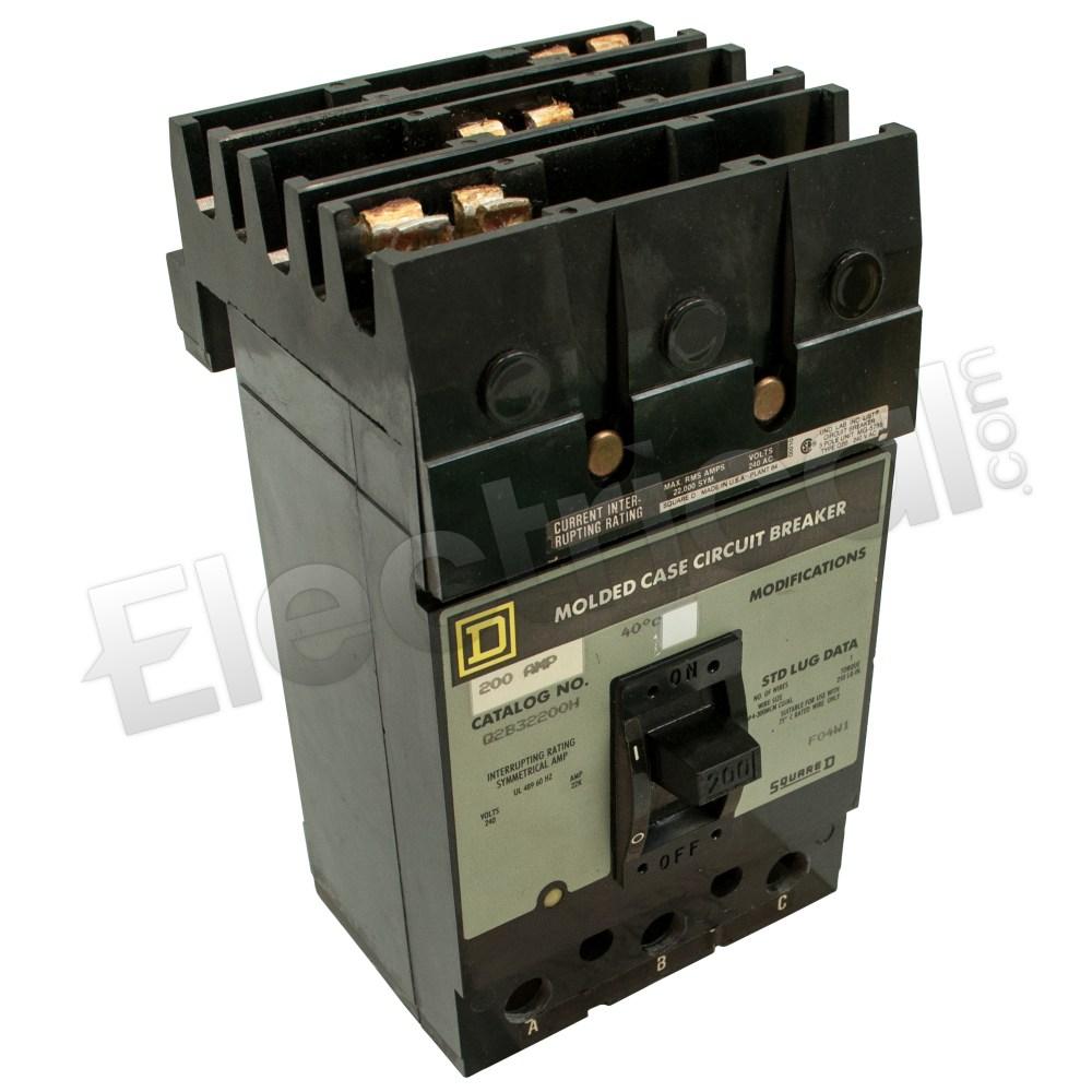 Square D Molded Case Q2B32150H