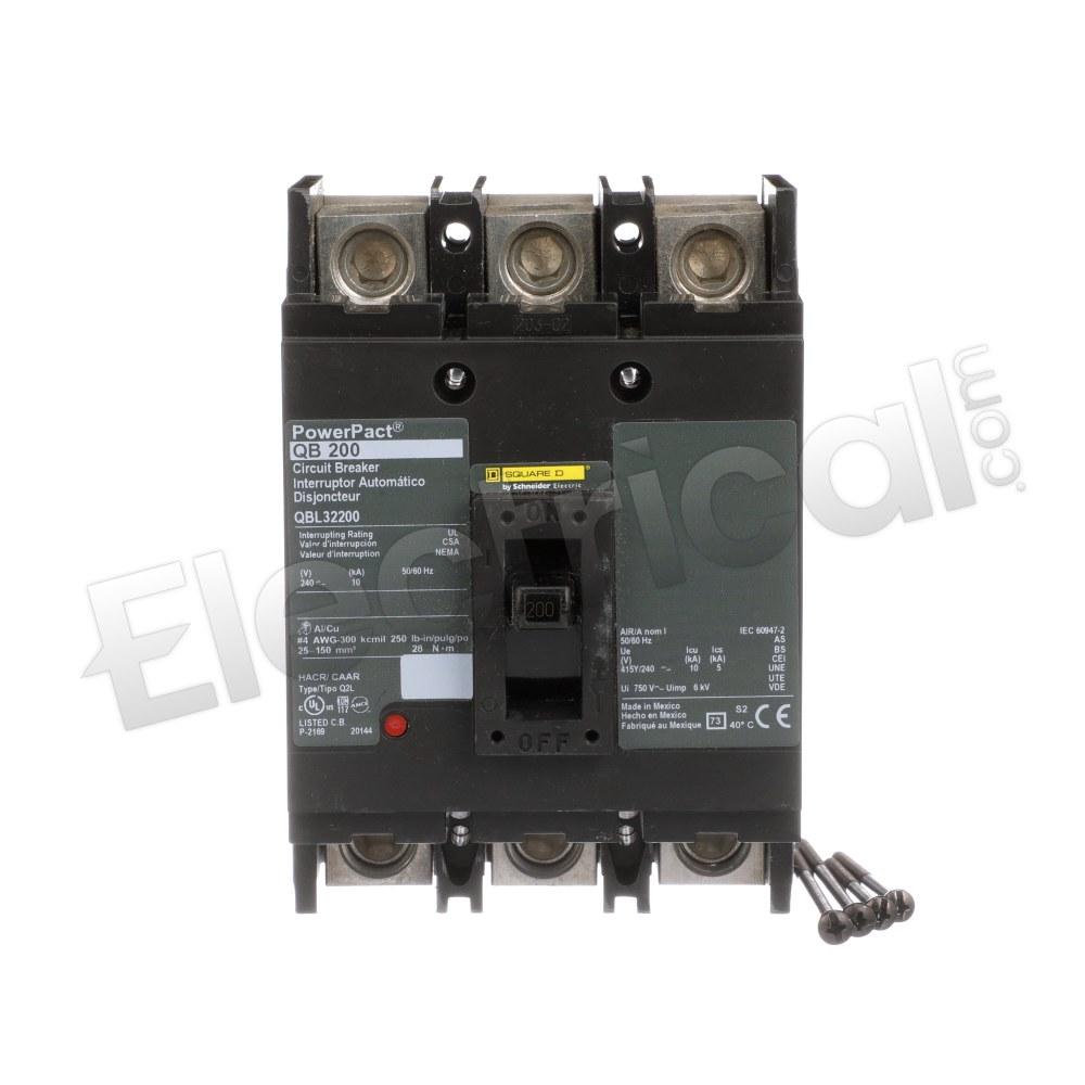 Square D Molded Case QBL32200
