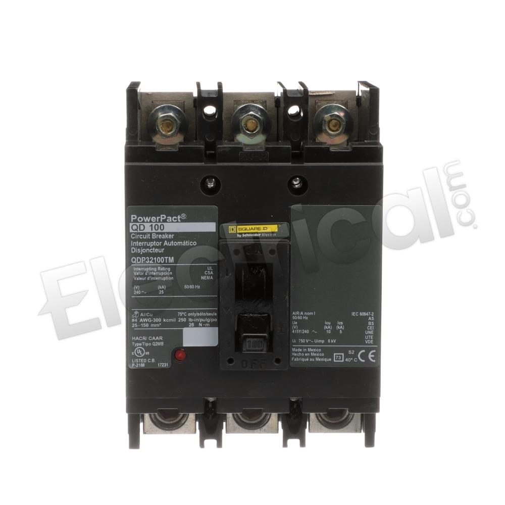Square D Molded Case QDP32125TM