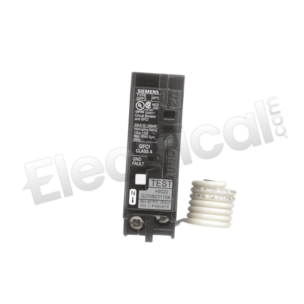 Siemens Molded Case QF115AF