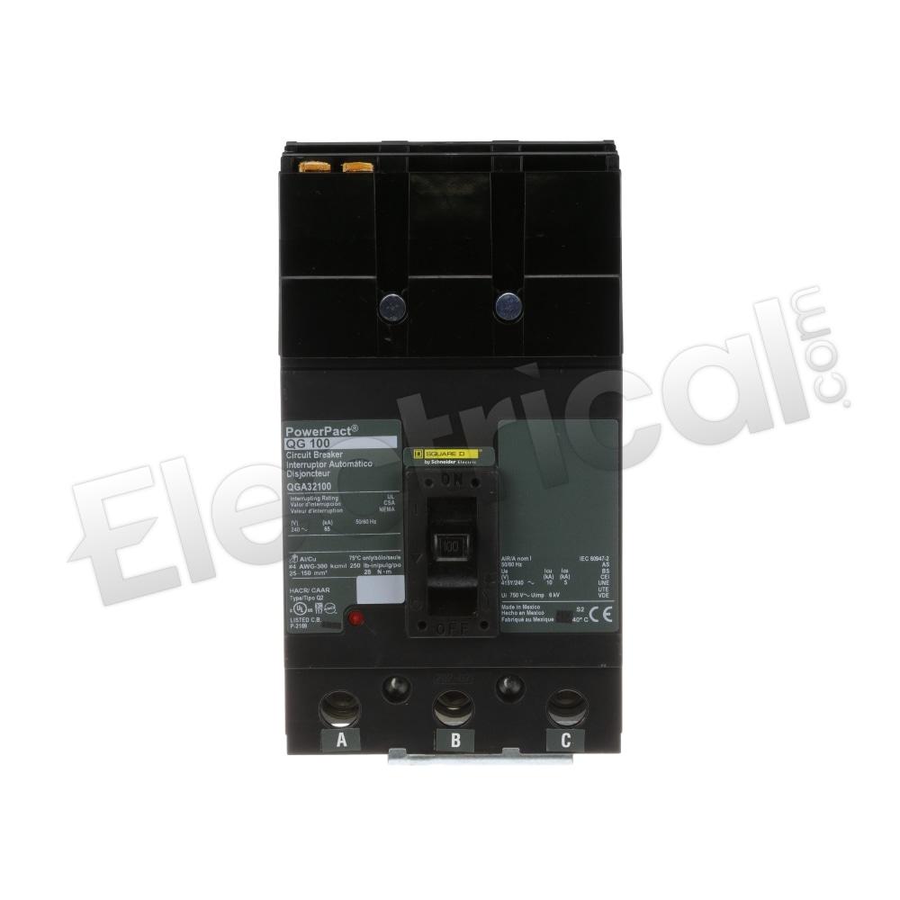 Square D Molded Case QGA32100
