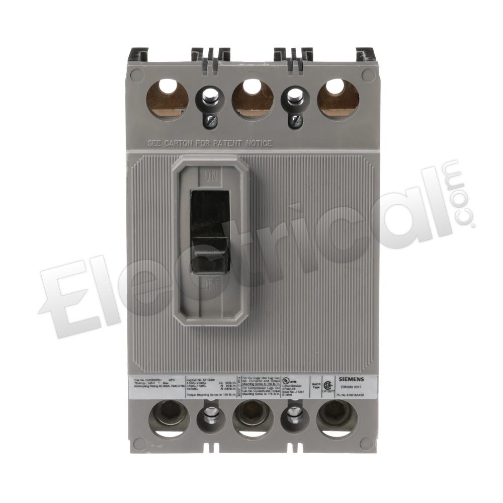 Siemens Molded Case QJ23B070H