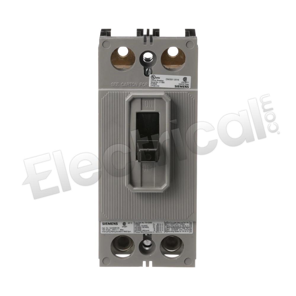 Siemens Molded Case QJH22B12500S01