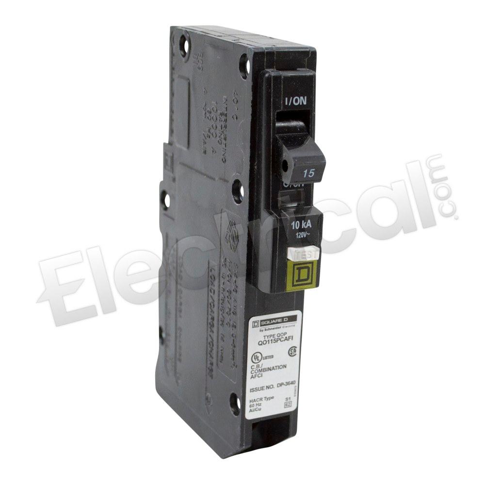 Square D Molded Case QO115PCAFIC