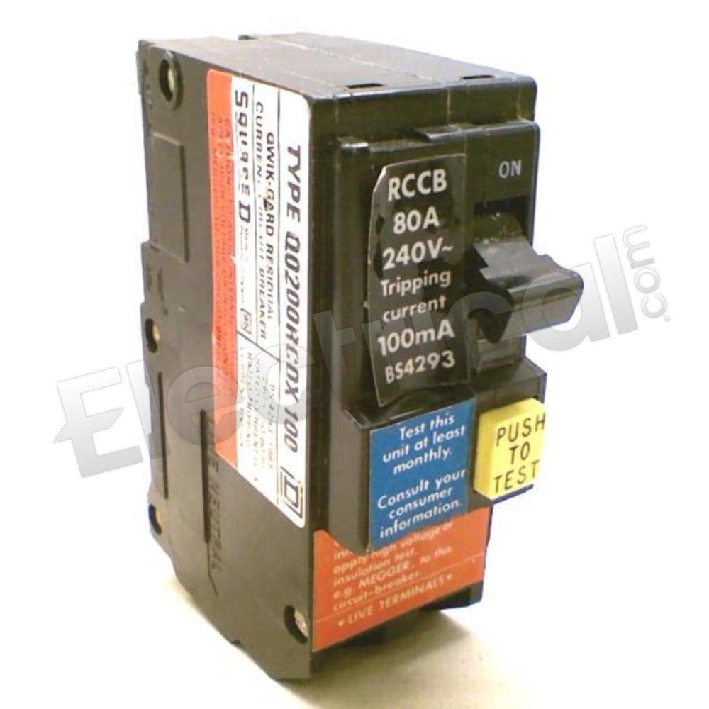 Schneider Electric Molded Case QO200RCDX100