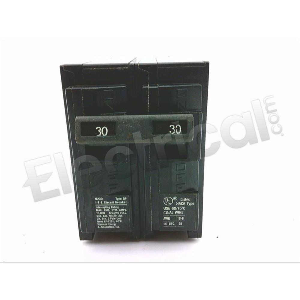 Siemens Molded Case QP230